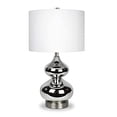 thumbnail image 2 of Evelyn&Zoe Traditional Metal Table Lamp with Satin Nickel Accents, 2 of 3