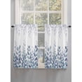 thumbnail image 5 of Spring Blue Eucalyptus Living Room Curtains 2 Panel, Botanical Green Leaf Country Cafe Window Treatment, Farmhouse Bedroom Bathroom Kitchen Curtains Drapes 104"x54", 5 of 6