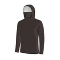 thumbnail image 4 of HAOTAGS Men UPF 50+ Athletic Jackets,Moisture-Wicking Breathable Sun Protective Long Sleeve Fishing Workout Brown 4XL, 4 of 9