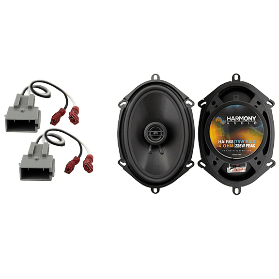 Fits Ford Crown Victoria 92-97 Front Door Replacement Speakers Harmony HA-R68