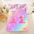 thumbnail image 5 of Manfei Cute Bow Queen Sheets,Girly Personalized Gifts Queen Sheet Sets,Pink,4pcs, 5 of 6