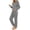 11-Gray, variant on Zip Up Hooded Jumpsuit for Woman Long Sleeve One Piece Loungewear Casual Elastic Cuffs Jogger Onesies with Pocket Army Green XL