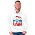 thumbnail image 4 of Street Fighter American Guile USA Hoodie Hooded Sweatshirt Men Brisco Brands M, 4 of 6