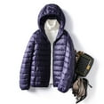 thumbnail image 5 of plus size 5xl 6xl 7xl Women Ultra Lightweight Packable Autumn Winter Warm Jackets 2023  Arrivals Female Slim Short Down Coat, 5 of 7