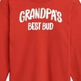 thumbnail image 3 of Instant Message - Grandpas Best Bud - Toddler & Youth Long Sleeve Graphic T-Shirt, 3 of 6