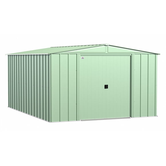Arrow 10 x 14 x 6 ft Green Shed