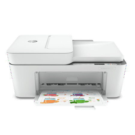 HP DeskJet Plus 4155 Wireless All-in-One Color Inkjet Printer - Instant Ink Ready