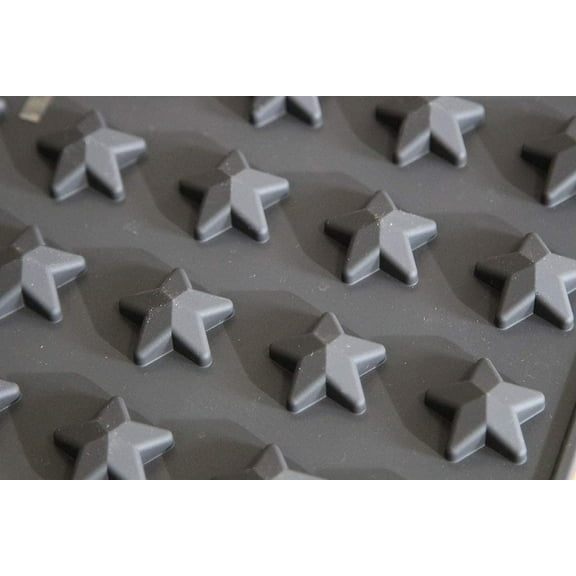 Sasa Demarle FX 2111 Flexipan Inspiration All-Silicone Mold with 48 Star-Shaped Cavities