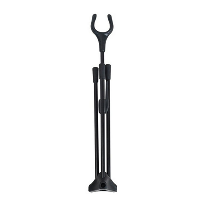 Yimiti Bow Stand Holder Foldable Bracket Rack Hanger Recurvebow Longbow Hunting,Black