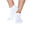 White, variant on 6-12 Pairs Men's Comfort Cotton Basic Ankle Athletic or Casual Ankle Socks 10-13 (Black, 12 Pack)
