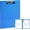 1Pack- Blue, variant on Clipboard Folder, A4 Foldable Clipboard with Pocket, Black | Clip Board Folder with Metal Clip, 360? Folding, File Cover, Lightweight, Work Clipboard for Office, School, , Homes