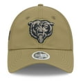 thumbnail image 2 of Women's New Era  Green Chicago Bears 2025 Salute to Service Pony Tail Adjustable Hat, 2 of 5
