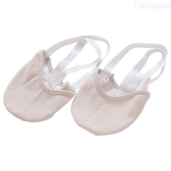 Lixiuxyad Girls Soft Sole Dance Shoes Lightweight Cushioned Dance Sneakers For Young Dancers Breathable Flexible Tween Ballet Practice Footwear Lace-up Sneakers Sizes 12-13(Little Kid 6-8 Years)