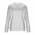 thumbnail image 3 of Men's Long Sleeve Ribbed Knit Shirts Crew Neck Pullover Tops Regular Fit Stretchy Sweatshirt Lightweight Sweater, 3 of 6