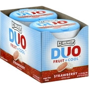Ice Breakers Duo Fruit + Cool Sugar Free Mints, Strawberry 1.30 oz, 8 ea
