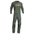 thumbnail image 1 of Thor 2023 Terrain Offroad Jersey OTB Pant Combo Army/Charcoal (3X-Large / 42), 1 of 7