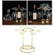 thumbnail image 5 of Soporte para vasos/Organizador de vasos para colgar en la encimera con 6 ganchos/Creativo/Secado al aire Dorado, 5 of 9