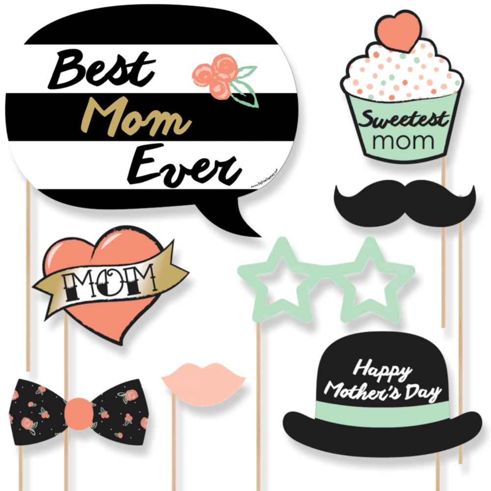 mother's day photo booth ideas