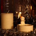 thumbnail image 1 of Portavelas de Gatito de , Candelabro de Calentando Patas, Soporte de Caja de Almacenamiento Hecho A Mano DIY, DecoracióN del Hogar B, 1 of 5
