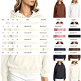thumbnail image 2 of Women Studded Decor Pullover Hoodie, Long Sleeve Drop‑Shoulder Hooded Sweatshirt with Kangaroo Pocket, Casual Street‑Chic Loose Fit Outfits for Spring Streetwear Fall Daily Wear, 2 of 3