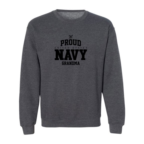 Proud United States Navy GRANDMA Crewneck Sweatshirt