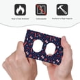 thumbnail image 4 of KLL Winter Sports Fun Pattern Pattern Electrical Outlet Covers, 3" x 5" 1 Pack Electric Receptacle Plug Covers for Decorator Receptacle Outlet & Switch-Style S, 4 of 6