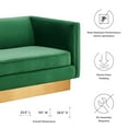 thumbnail image 2 of Eminence Upholstered Performance Velvet Sofa by Modway, 2 of 2