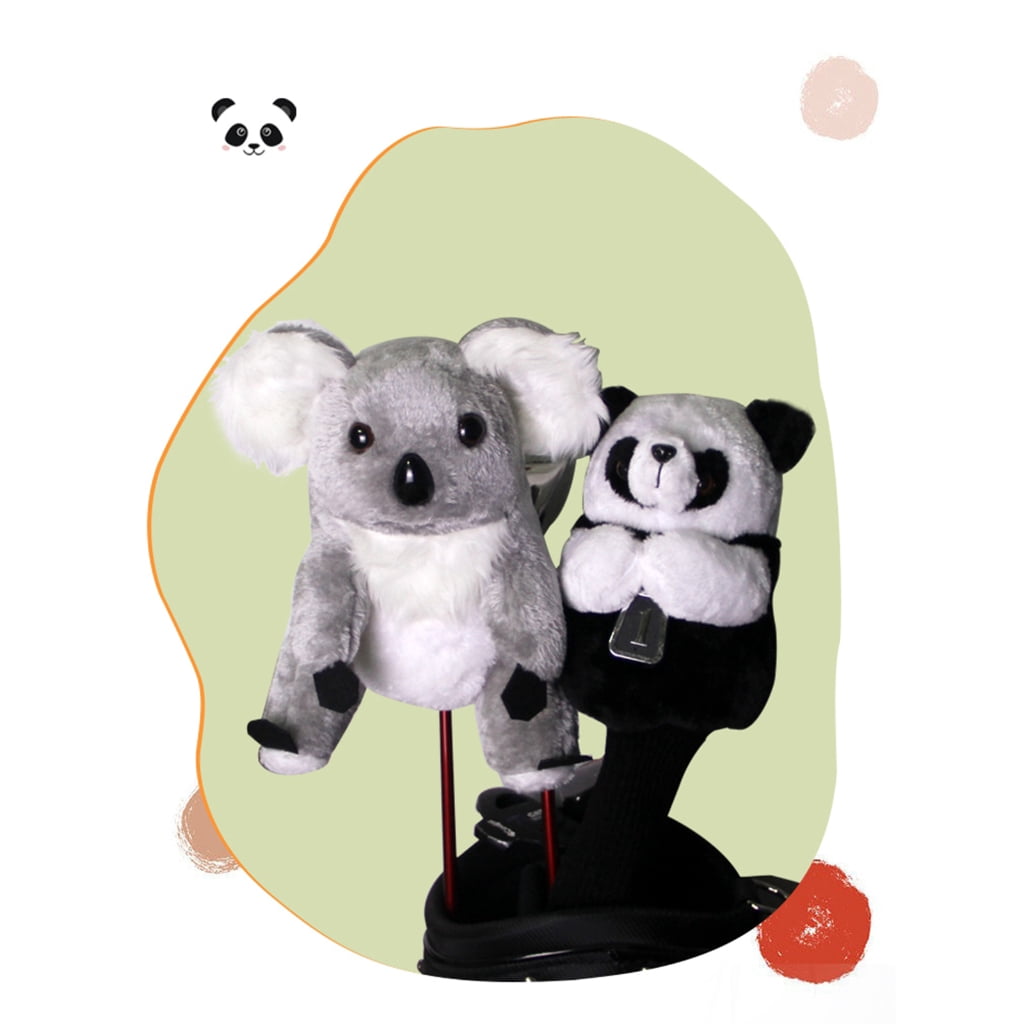 Oasiva Golf Gifts Men Women Golf Driver Golf Club Cover Funny Plush Golf Club Headcover
