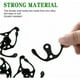 thumbnail image 2 of Ganchos de doble punta eficientes, ganchos de metal resistentes de alta calidad, 6 ganchos para ropa de borde liso, fáciles de instalar para decoración y almacenamiento del hogar, 2 of 5