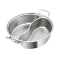 thumbnail image 3 of Lipstore Shabu Shabu Divider Hot Pot Cookware for Family Gathering Camping Restaurant L, 3 of 8
