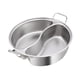 thumbnail image 3 of Olla Shabu Shabu de acero inoxidable para cocina de inducción M, 3 of 9