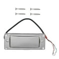 thumbnail image 4 of Runquan Electric Guitar Pickup Lightweight Music Instrument Parts Small Pickup Accs Chrome, 4 of 8