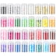 thumbnail image 1 of 32 botellas de copos para uñas: polvos brillantes surtidos, purpurina fina, decoraciones para manicura, arte de uñas, decoración de uñas para San Valentín., 1 of 7