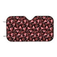 thumbnail image 7 of Fotbe Ladybugs and Red Hearts Car Windshield Sunshade | Sun Visor Protector Front Window Shade, Keeps Out UV Rays, Keeps Your Vehicle Cool-, 7 of 7