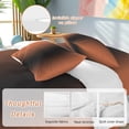 thumbnail image 3 of Orange Black Ombre Duvet Cover Set, Modern Gradient Abstract Art Soft Duvet Cover Full Size Bedding Set 4 Pieces, 1 Quiltcover and 2 Pillowcases with Zipper, 1 Bed Sheet for All Seasons, 3 of 9