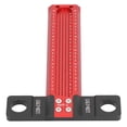 thumbnail image 3 of Woodworking T Ruler, Wear Resistant Aluminum Alloy Rust Proof T Ruler Woodworking Scriber  For Decoration Design 6in, 3 of 8