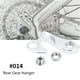 thumbnail image 4 of OKBY Colgador de Cambio - 1 Pieza Bicicleta de Ciclismo Aleación de Aluminio Engranaje Trasero Mech Colgador de Cambio Gancho Marco de abandono(288), 4 of 5
