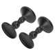thumbnail image 2 of Portavelas ANGGREK 2 de Pilar Negro mate Estilo Simple para bodas, 2 of 8