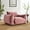Dusty Rose, variant on Modway Copious Performance Velvet Armchair in Navy