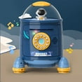 thumbnail image 5 of Rocket Piggy Bank Password Cute Coin Bank Intelligent Voice Reminder for Kids Boys Girls Blue, 5 of 5