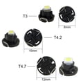 thumbnail image 3 of 10Pcs T4.2 12V LED Bulb Car Instrument Dashboard Meter Panel Lights Lamps, 3 of 7