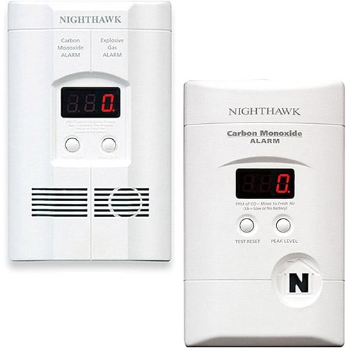 Kidde NightHawk Alarm & Kidde (CO) Carbon Monoxide and Gas Alarm Bundle