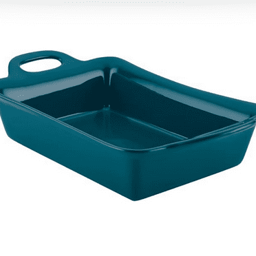 Solid Glaze Ceramics Bakeware / Lasagna Pan / Baker, Rectangle - 9 Inch x 13 Inch, Teal