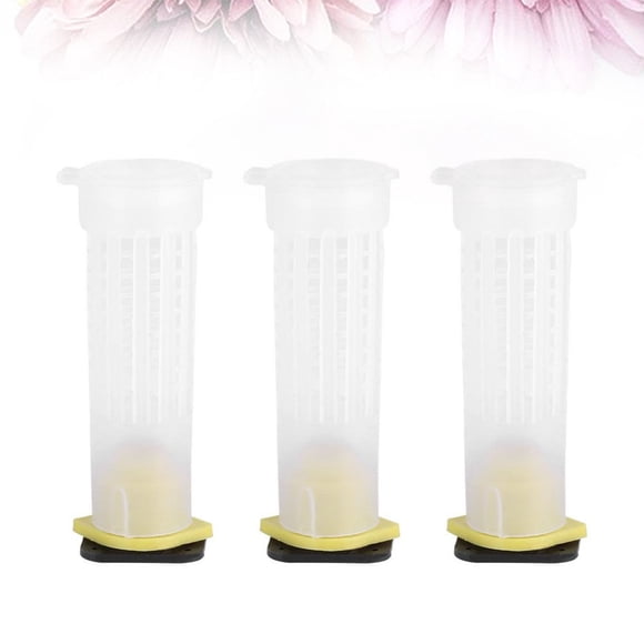 SKISUNO 40pcs Beekeeping Accessory Plastic Transparent For Nest Bee Guards