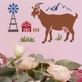 thumbnail image 6 of 9pcs Farm Animal Stencil Farmhouse Stencils Poultry Animal Drawing Stencil, 6 of 9