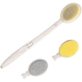 thumbnail image 1 of Cepillo de BAÑO 3 en 1 LIUYMXG Mango largo plegable para ducha Exfoliante Cepillado de piel seca, 1 of 4