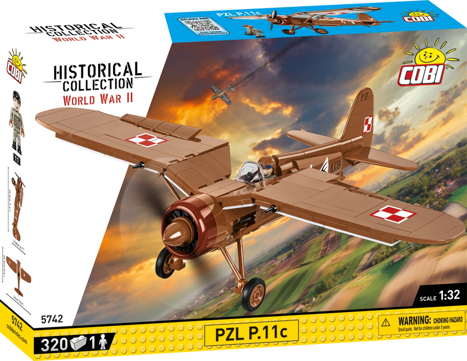 COBI Top Gun MIG-28 Aircraft Building Set - 332 Blocks, 1:48 Scale Model From The 1986 Movie - View #2