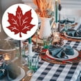 thumbnail image 2 of Shisuyan Placement Mats For Dining Table Nonwovens Red 2Pcs 11.8X11.8in, 2 of 8