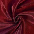 thumbnail image 3 of BalsaCircle 60" x 126" Satin Rectangular Tablecloth Burgundy Dining Table Linens, 3 of 3