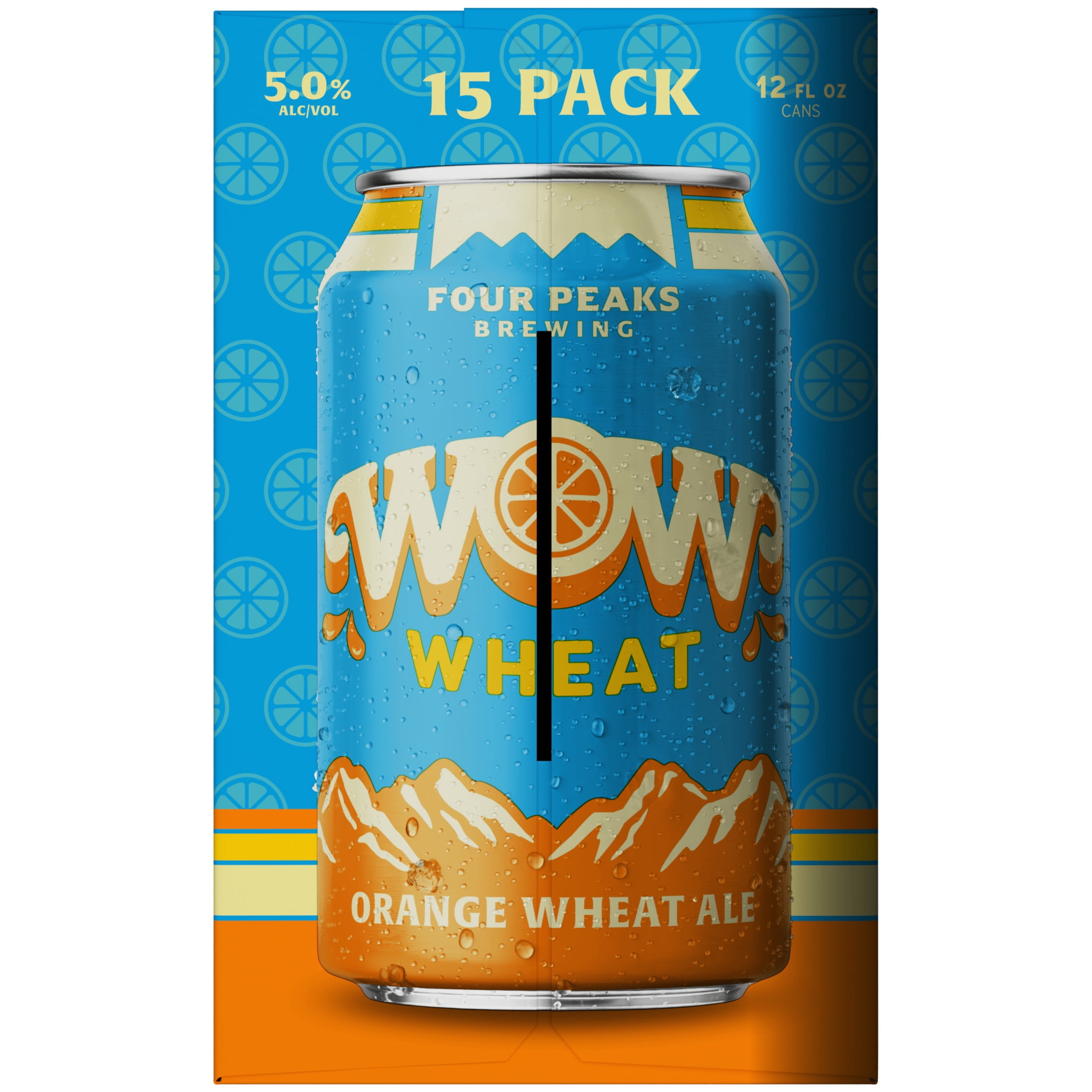 Four Peaks Wheat the Joy Bus Wow Craft Beer, 15 pack, 12 fl oz